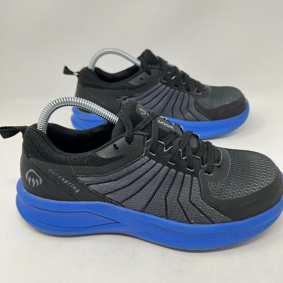 Wolverine Work Shoe Steel Toe Size 9W Women’s Non-Slip Black Blue Sneakers - Picture 6 of 10